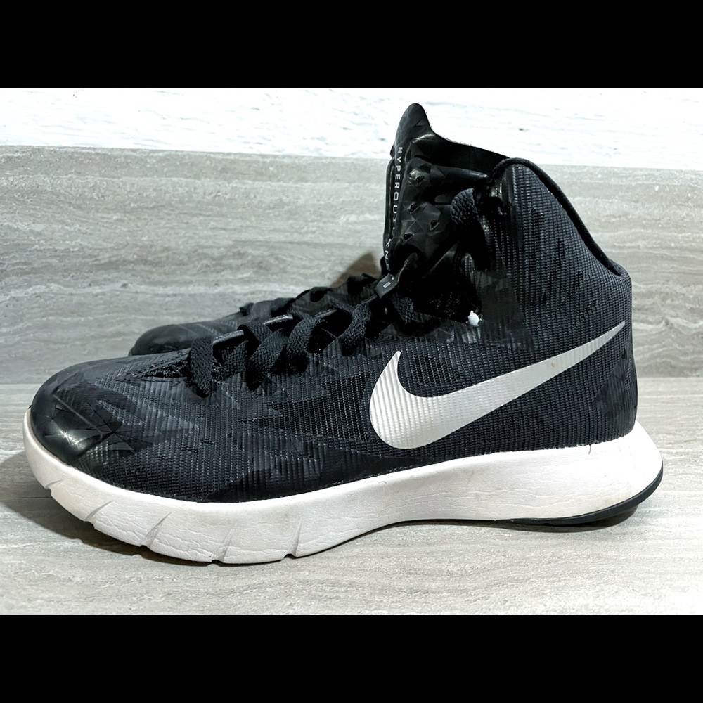 Nike Lunar Hyperquickness Basketball Shoes Sz. 5 Black